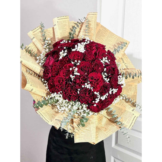 Old Love 40 roses - Flowery