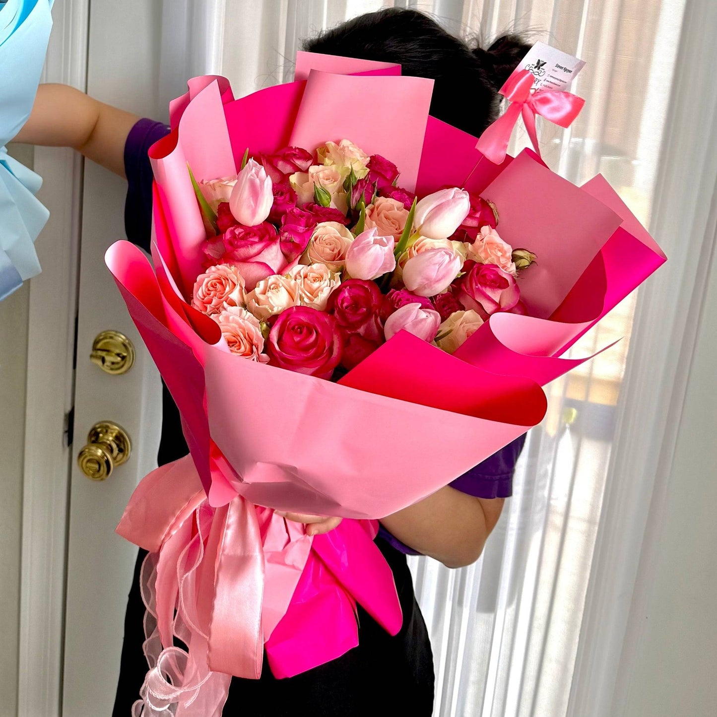 Surprise Single Pink - Flowery