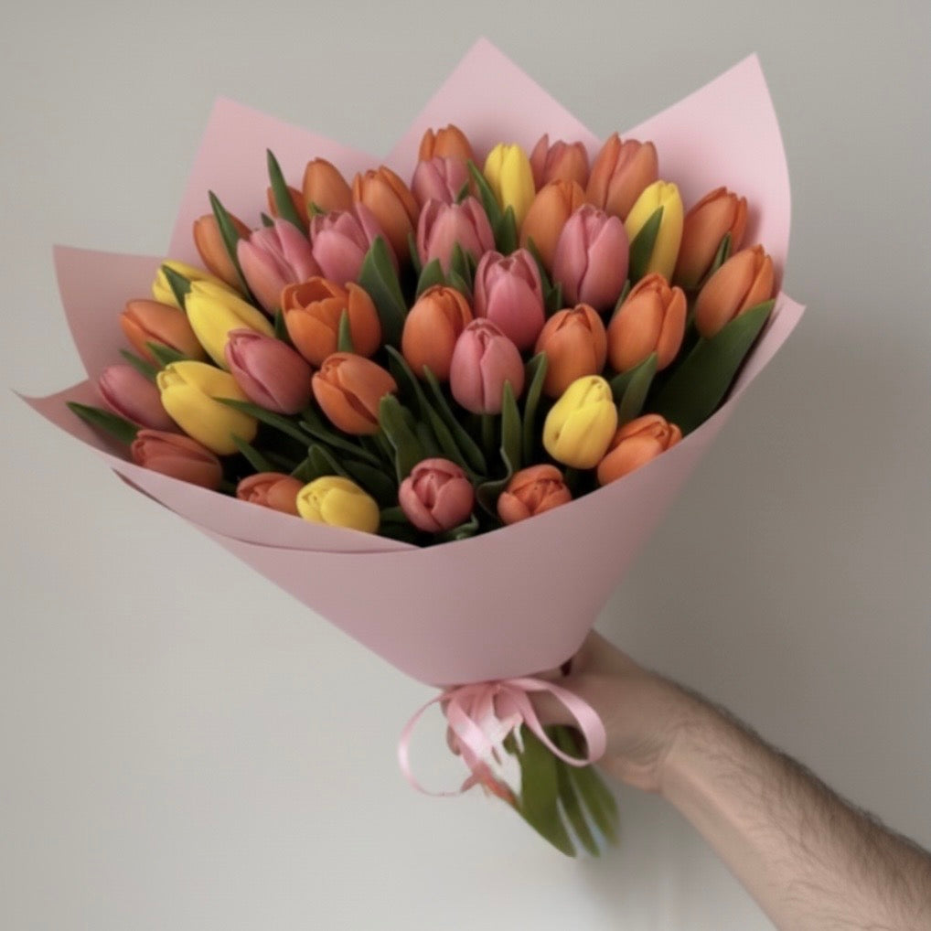 Angle Tulip - Flowery