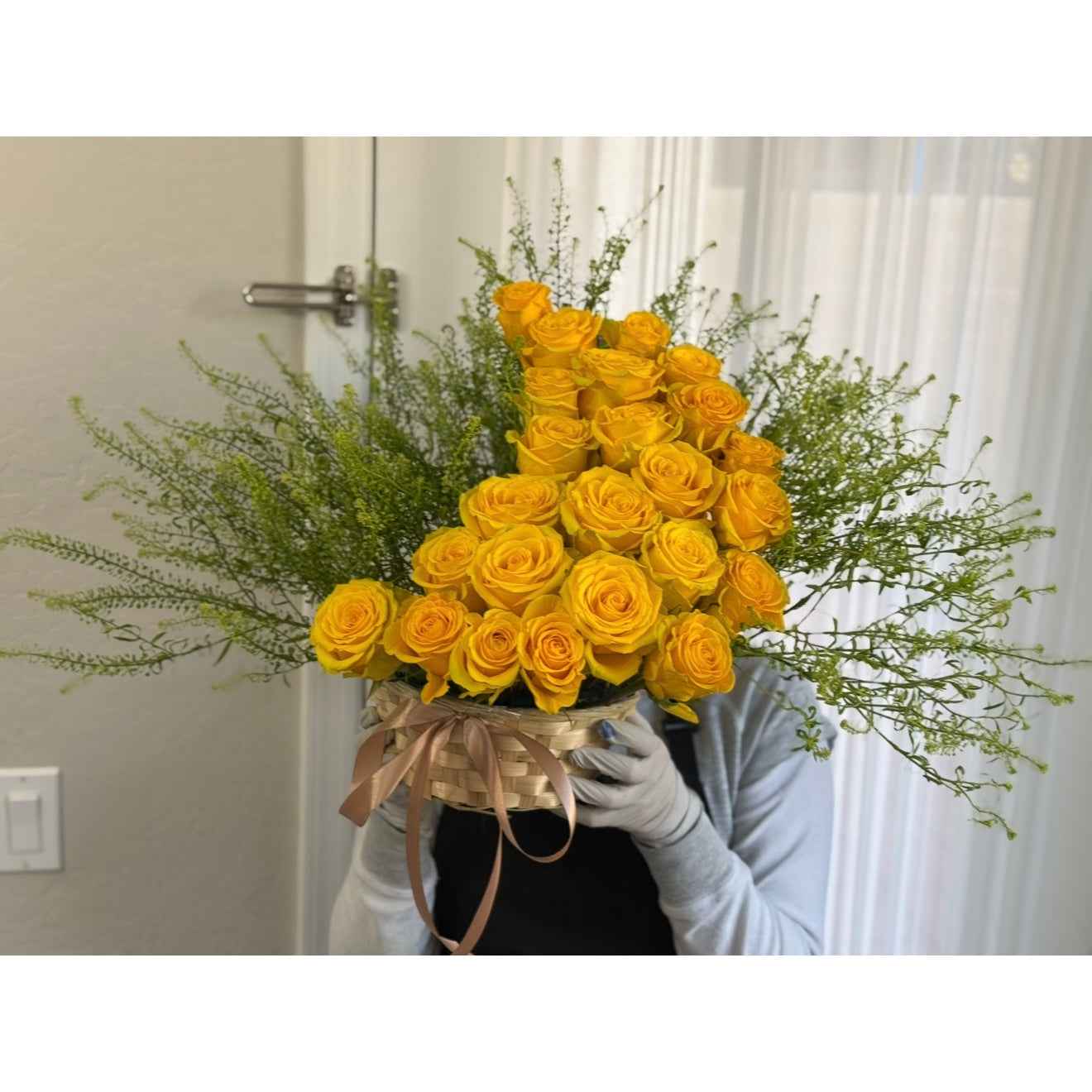 Blissful Cupid Yellow - Flowery