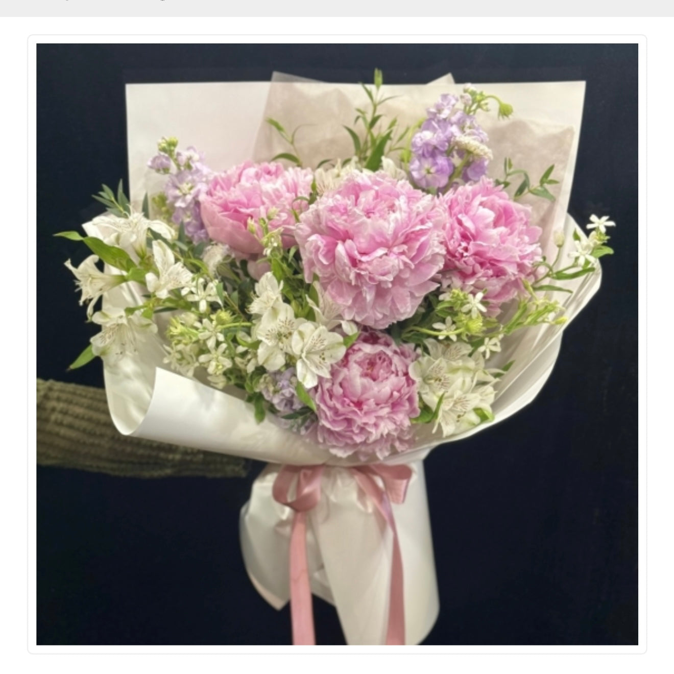Pretty In Peonies Standard - Flowery