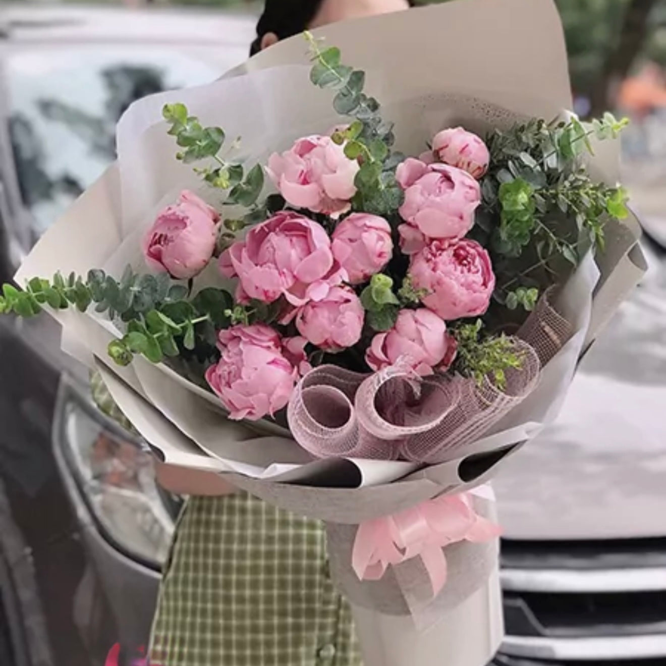 Pretty In Peonies Premium - Flowery
