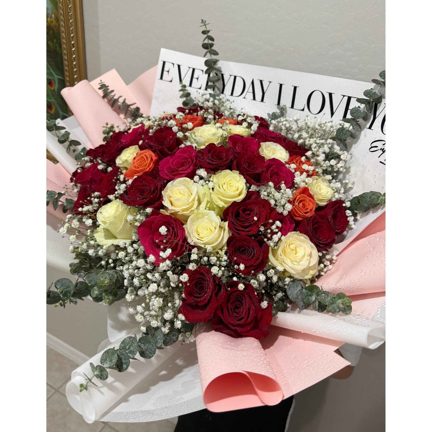 Rose My Love 50 stems - Flowery