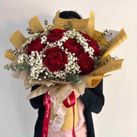 Old Love standard size - Flowery