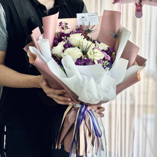Prettiest Purple - Flowery