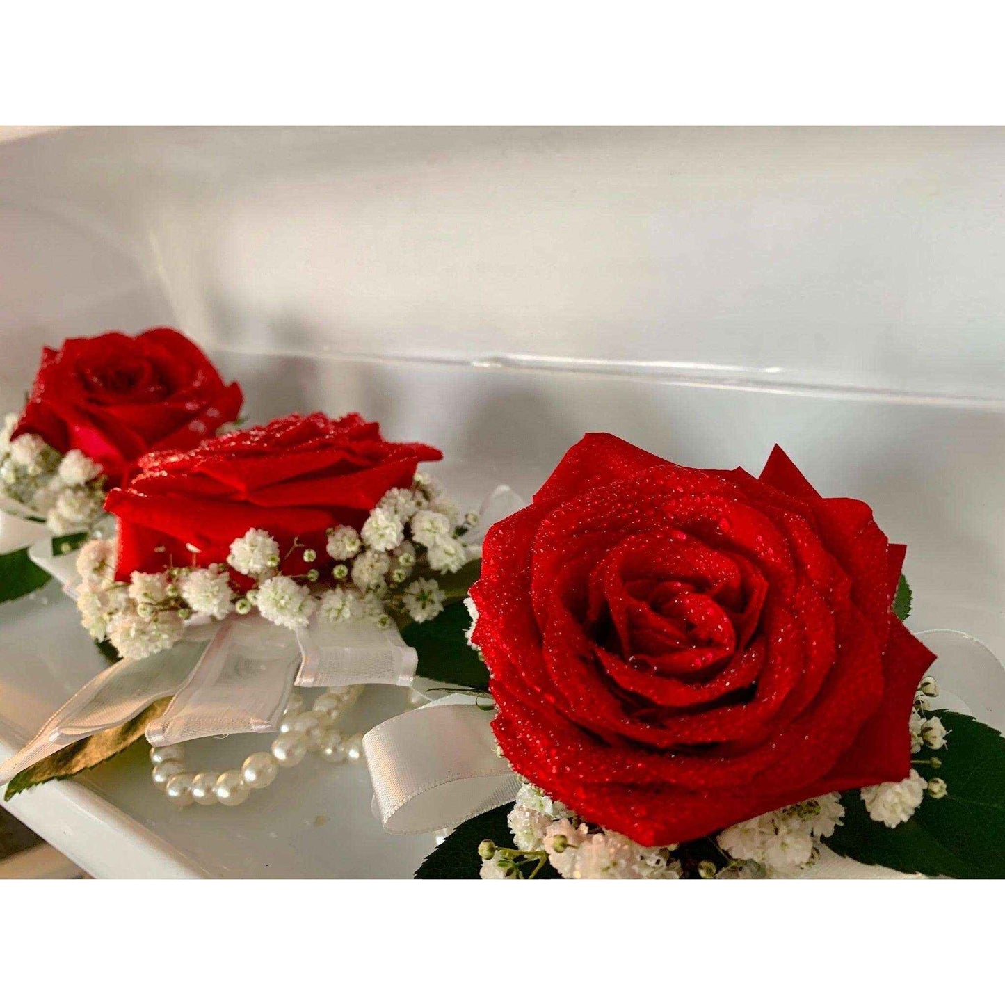 Single Rose Corsage - Flowery