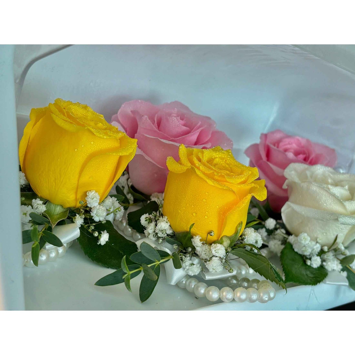 Single Rose Corsage - Flowery