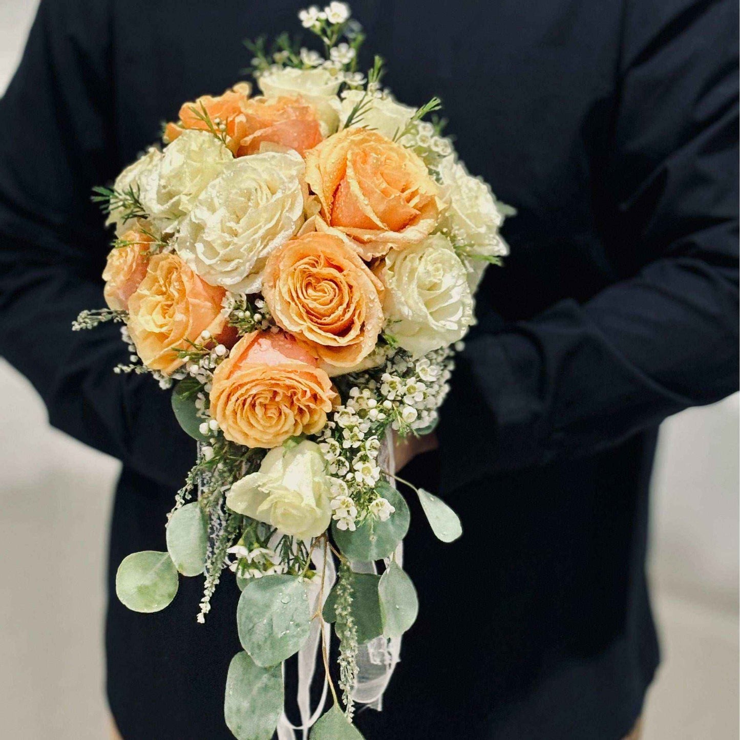 The Cascading Bridal Bouquet - Flowery