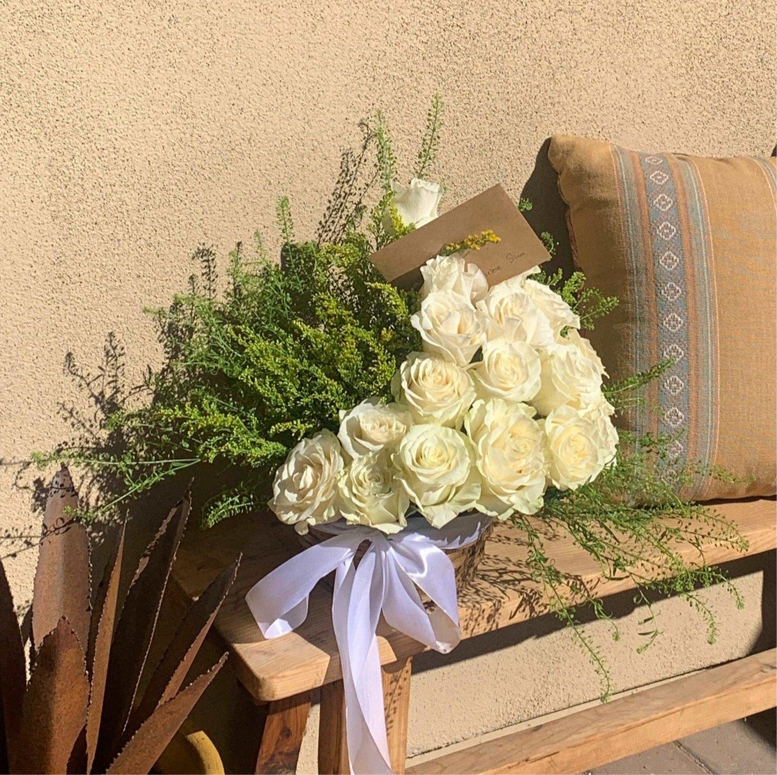 Basket Arrangement Flowery