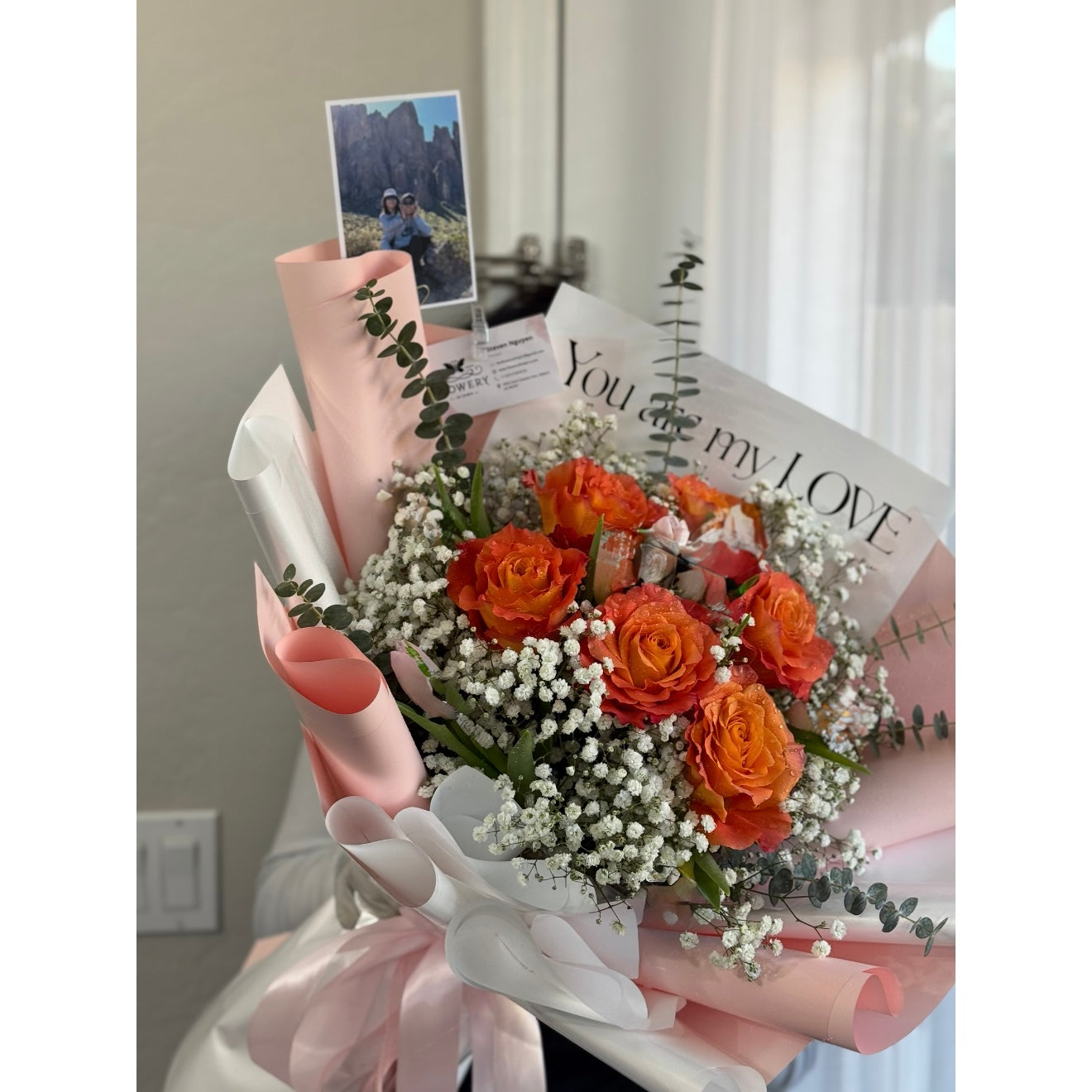 Orange - Flowery