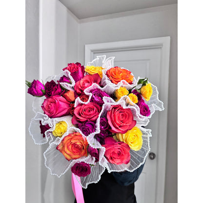 Happiness (Flower Mix medium bouquet)