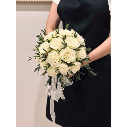 The Cascading Bridal Bouquet