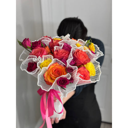 Happiness (Flower Mix medium bouquet)