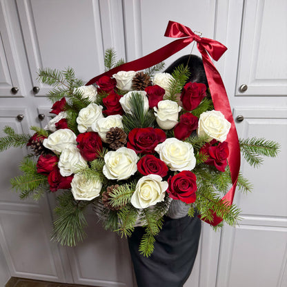 Crimson and Pine - Flowery