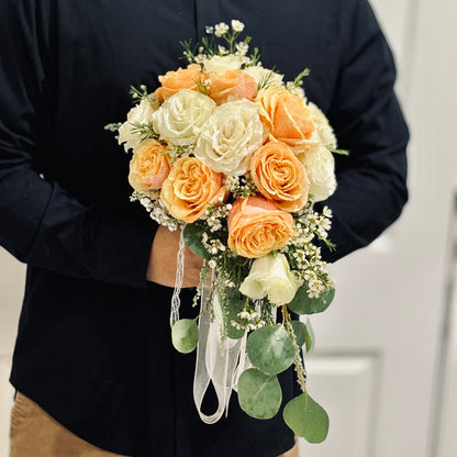 Cascading Bridal Bouquet