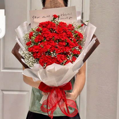 Little Touch Red - Flowery