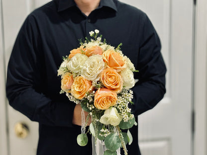 Cascading Bridal Bouquet