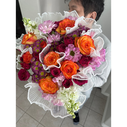 Happiness (Flower Mix medium bouquet)