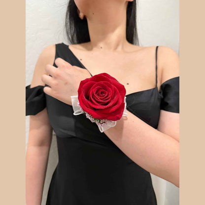 Single Rose Corsage - Flowery