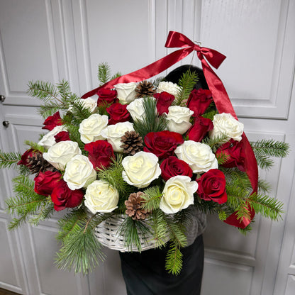 Crimson and Pine - Flowery