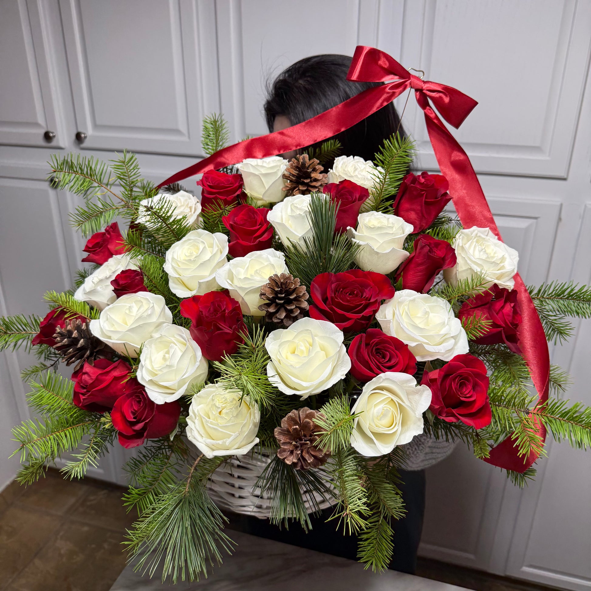 Crimson and Pine - Flowery