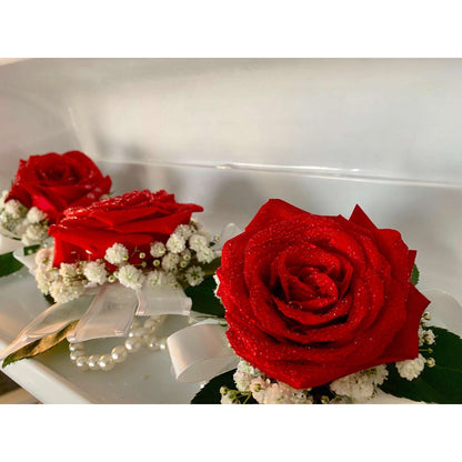 Single Rose Corsage Flowery