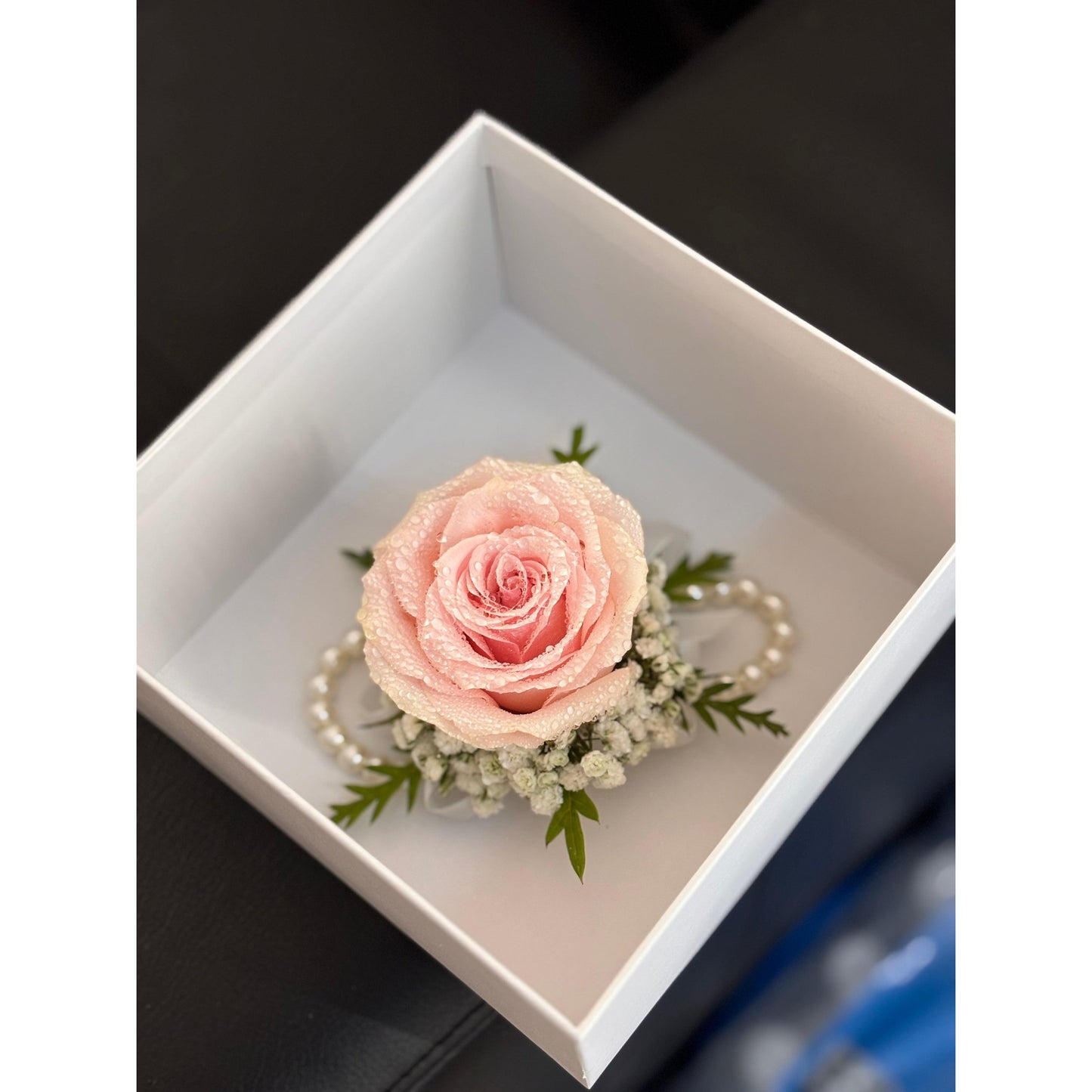 Single Rose Corsage Flowery