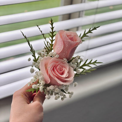 Single Rose Corsage Flowery